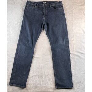 Revtown Jeans Mens 38x34 Blue Decade Denim Automatic Straight Fit Biker Pants